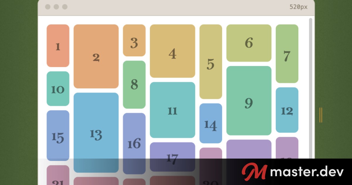 WebKit's `display: grid-lanes;` Brings Native Masonry Layouts to CSS